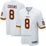 Maglia NFL Game Washington Commanders Cousins Bianco