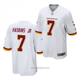 Maglia NFL Game Washington Commanders Dwayne Haskins JR. Bianco