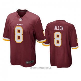 Maglia NFL Game Washington Commanders Kyle Allen Rosso