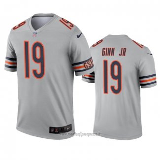 Maglia NFL Legend Chicago Bears Ted Ginn Jr Inverted Grigio