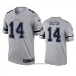 Maglia NFL Legend Dallas Cowboys Andy Dalton Inverted Grigio
