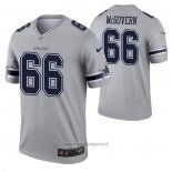 Maglia NFL Legend Dallas Cowboys Connor Mcgovern Inverted Grigio