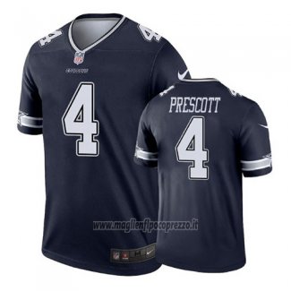Maglia NFL Legend Dallas Cowboys Dak Prescott Blu