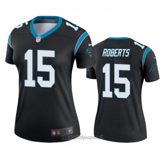 Maglia NFL Legend Donna Carolina Panthers Seth Roberts Nero