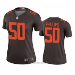Maglia NFL Legend Donna Cleveland Browns Jacob Phillips Alternato Marrone