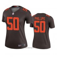 Maglia NFL Legend Donna Cleveland Browns Jacob Phillips Alternato Marrone