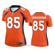 Maglia NFL Legend Donna Denver Broncos Albert Okwuegbunam Arancione