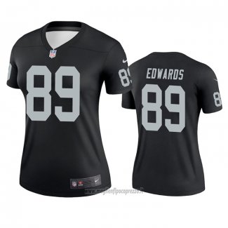 Maglia NFL Legend Donna Las Vegas Raiders Bryan Edwards Nero