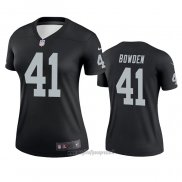 Maglia NFL Legend Donna Las Vegas Raiders Lynn Bowden Nero
