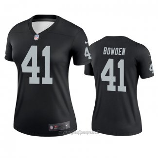 Maglia NFL Legend Donna Las Vegas Raiders Lynn Bowden Nero