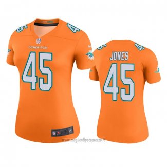 Maglia NFL Legend Donna Miami Dolphins Brandon Jones Arancione