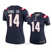 Maglia NFL Legend Donna New England Patriots Mohamed Sanu Sr. 2020 Blu
