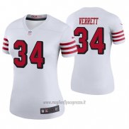 Maglia NFL Legend Donna San Francisco 49ers Jason Verrett Bianco Color Rush