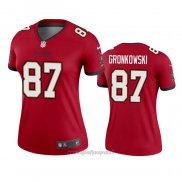 Maglia NFL Legend Donna Tampa Bay Buccaneers Rob Gronkowski Rosso