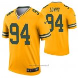 Maglia NFL Legend Green Bay Packers Dean Lowry Inverted Or
