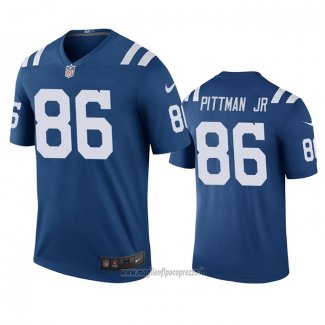 Maglia NFL Legend Indianapolis Colts Mike Pittman Jr. Blu Color Rush
