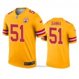 Maglia NFL Legend Kansas City Chiefs Michael Danna Inverted Or