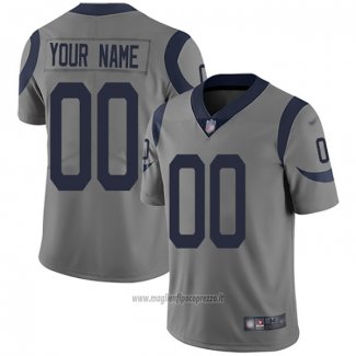 Maglia NFL Legend Los Angeles Rams Personalizzate Grigio