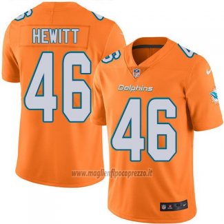 Maglia NFL Legend Miami Dolphins Hewitt Arancione