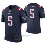 Maglia NFL Legend New England Patriots Danny Etling Blu Color Rush