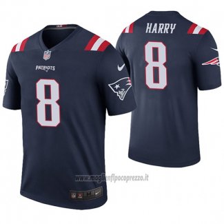 Maglia NFL Legend New England Patriots N'keal Harry Blu Color Rush