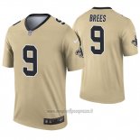 Maglia NFL Legend New Orleans Saints 9 Drew Brees Inverted Or