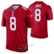 Maglia NFL Legend New York Giants Daniel Jones Inverted Rosso