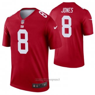 Maglia NFL Legend New York Giants Daniel Jones Inverted Rosso