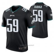 Maglia NFL Legend Philadelphia Eagles Eli Harold Color Rush Nero