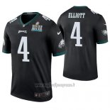 Maglia NFL Legend Philadelphia Eagles Jake Elliott Nero Super Bowl Lii Champions Color Rush