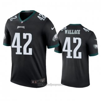 Maglia NFL Legend Philadelphia Eagles K'von Wallace Nero Color Rush
