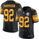 Maglia NFL Legend Pittsburgh Steelers Harrison Nero