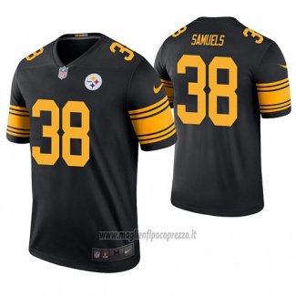 Maglia NFL Legend Pittsburgh Steelers Jaylen Samuels Nero Color Rush