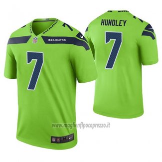 Maglia NFL Legend Seattle Seahawks Brett Hundley Verde