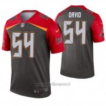Maglia NFL Legend Tampa Bay Buccaneers 54 Lavonte David Inverted Grigio