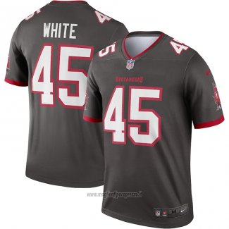 Maglia NFL Legend Tampa Bay Buccaneers Devin White Grigio