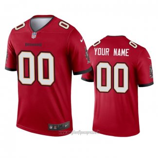 Maglia NFL Legend Tampa Bay Buccaneers Personalizzate 2020 Rosso