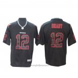 Maglia NFL Legend Tampa Bay Buccaneers Tom Brady Black Shadow