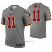 Maglia NFL Legend Washington Commanders 11 Alex Smith Inverted Grigio