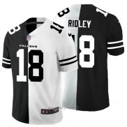 Maglia NFL Limited Atlanta Falcons Ridley Black White Split