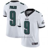 Maglia NFL Limited Bambino Philadelphia Eagles 9 Nick Foles Bianco Stitched Vapor Untouchable