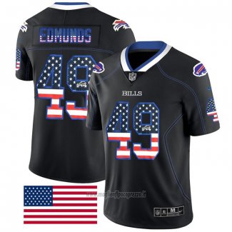 Maglia NFL Limited Buffalo Bills Edmunds Rush USA Flag Nero