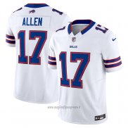 Maglia NFL Limited Buffalo Bills Josh Allen Vapor F.u.s.e. Bianco