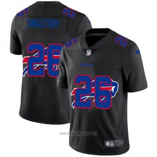 Maglia NFL Limited Buffalo Bills Singletary Logo Dual Overlap Nero