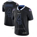 Maglia NFL Limited Buffalo Bills Steven Hauschka Nero Color Rush 2018 Lights Out