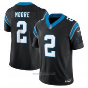 Maglia NFL Limited Carolina Panthers D.j. Moore Vapor F.u.s.e. Nero