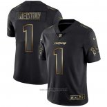 Maglia NFL Limited Carolina Panthers Newton Vapor Untouchable Nero