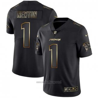 Maglia NFL Limited Carolina Panthers Newton Vapor Untouchable Nero