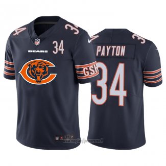Maglia NFL Limited Chicago Bears Payton Big Logo Number Blu