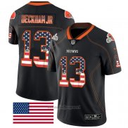 Maglia NFL Limited Cleveland Browns Beckham Jr Rush USA Flag Nero
